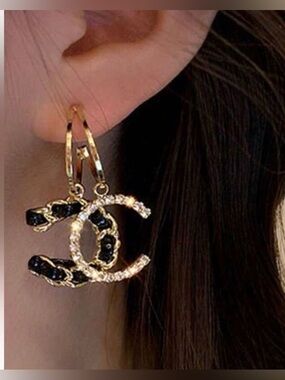 Elegant CC Designer Earrings Fashion